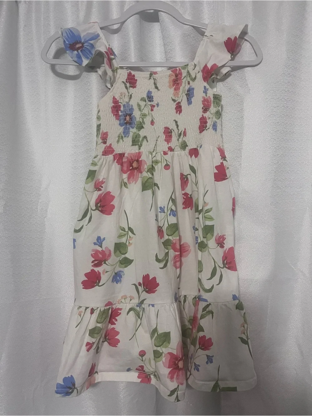 Girls' Old Navy Floral Sundress with pockets. L (10/12)